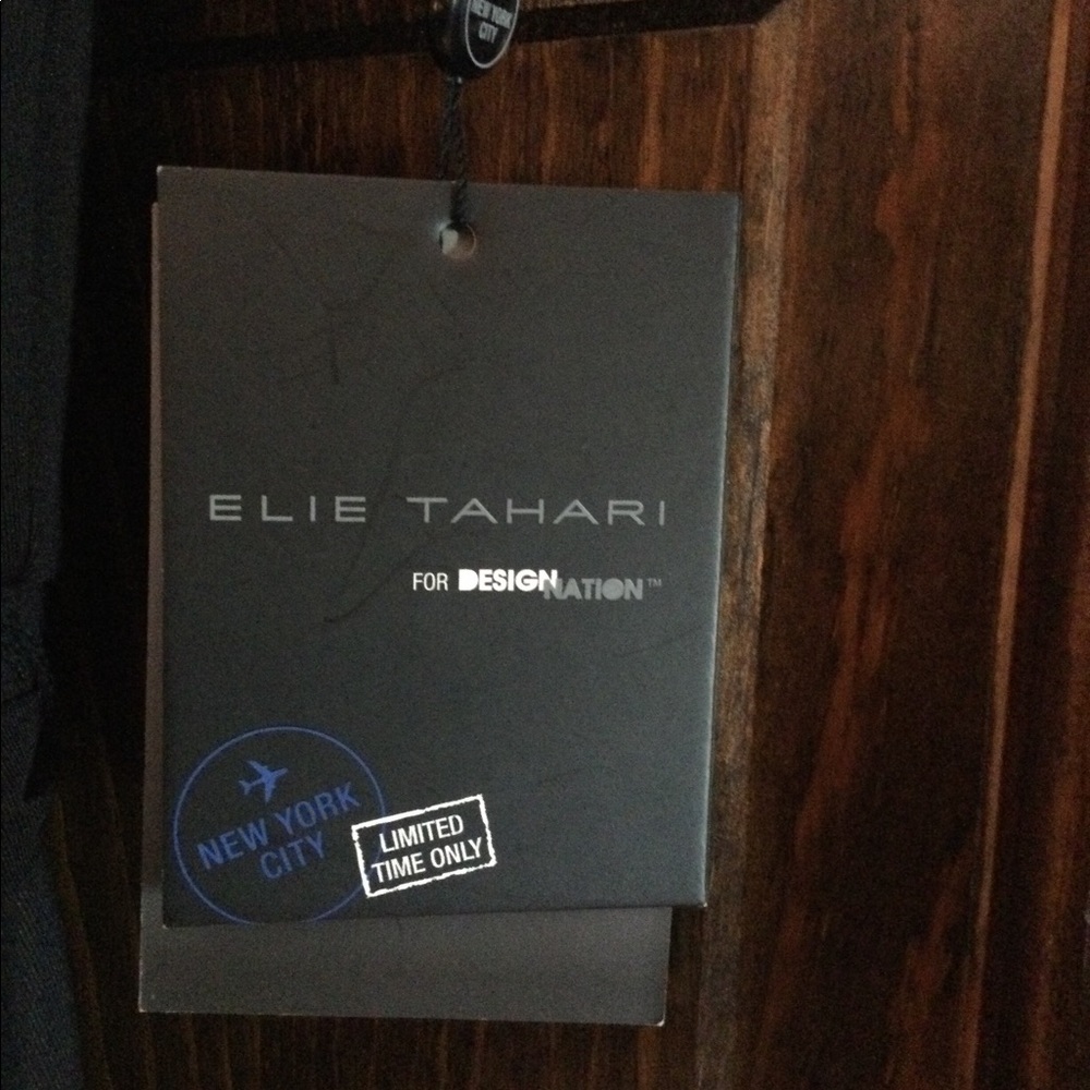 Ellie Tahari black dress - Picture 4 of 6